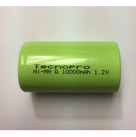 Battery NIMH - D sises - NIMH-D10000 - Tecnopro